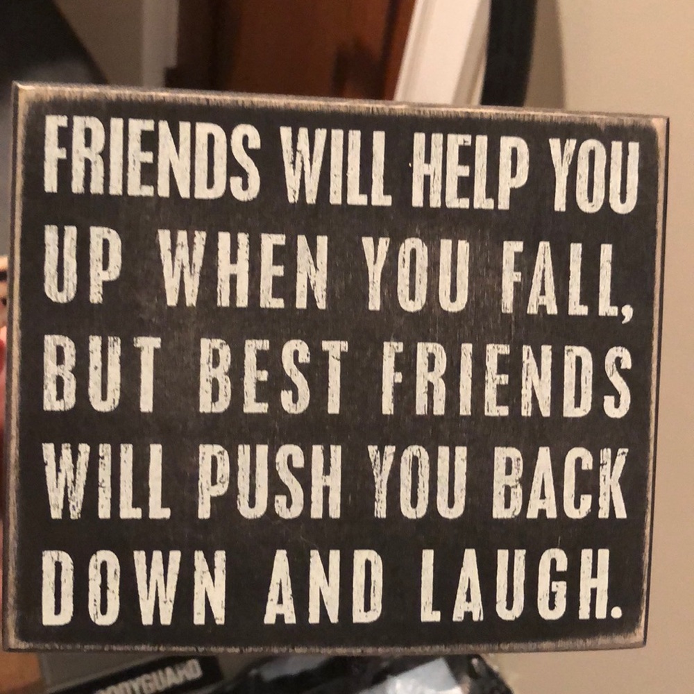 francescas wood sign